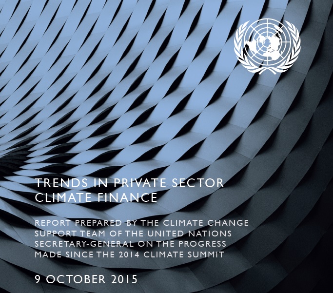 TRENDS IN PRIVATE SECTOR CLIMATE FINANCE REPORT