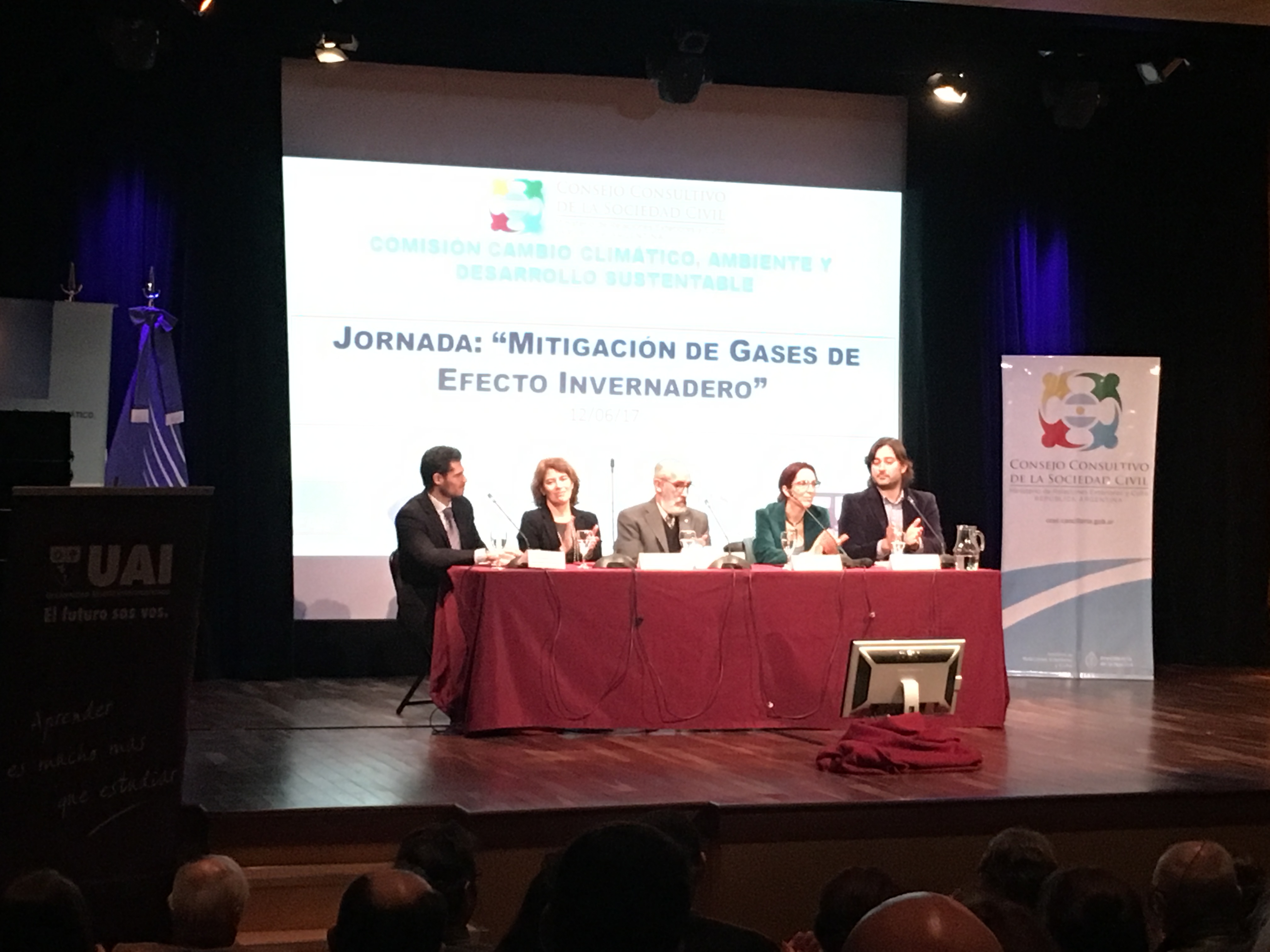 Genesis present in the event : ” Mitigation of Greenhouse Gases”