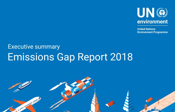 Emissions Gap Report 2018: Nations must triple efforts to reach 2°C target