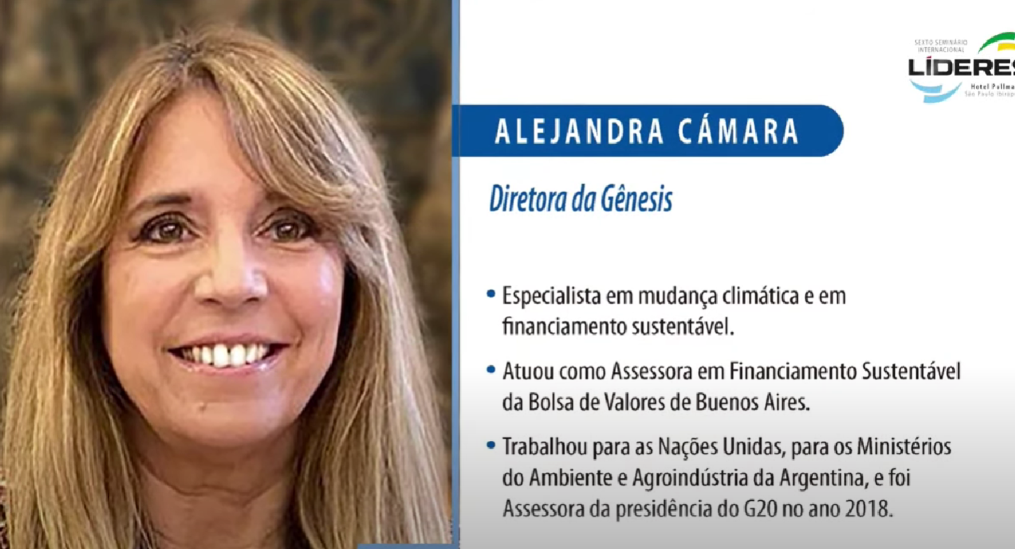 Seminario Internacional de Lideres en Brasil  Participación de Alejandra Camara