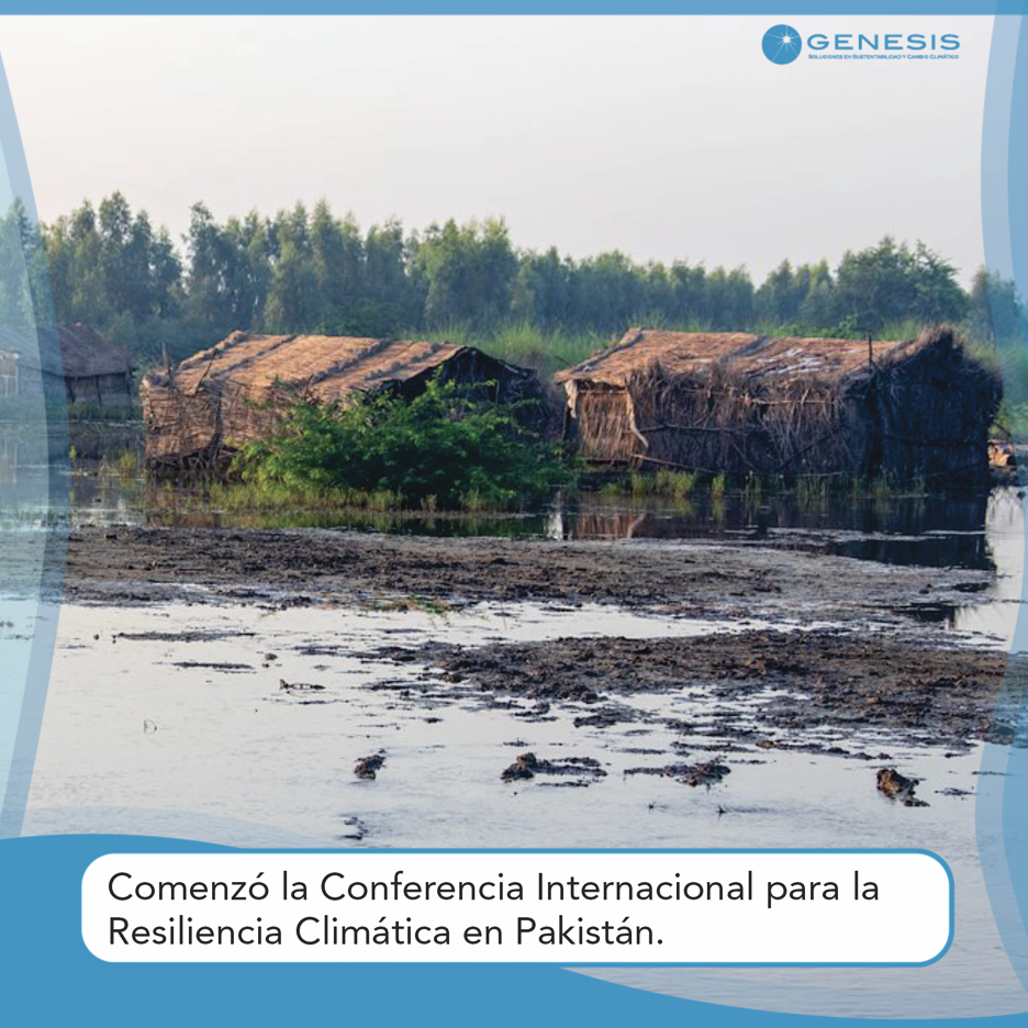 Conferencia Internacional para la Resiliencia Climática en Pakistán